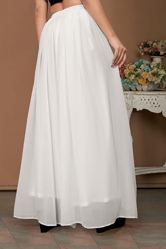 Image of Georgette Bonanza Soft Flared Palazzo (MID Waist)