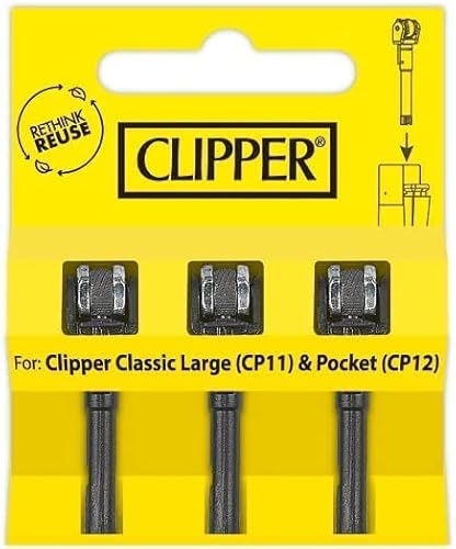 Clipper® Feuerzeug Zubehör Feuerstein Flintsystem (1x3 Flintsystem)