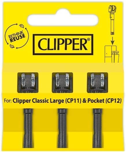 Clipper Feuerzeug Zubehör Feuerstein Flintsystem (1x3 Flintsystem)