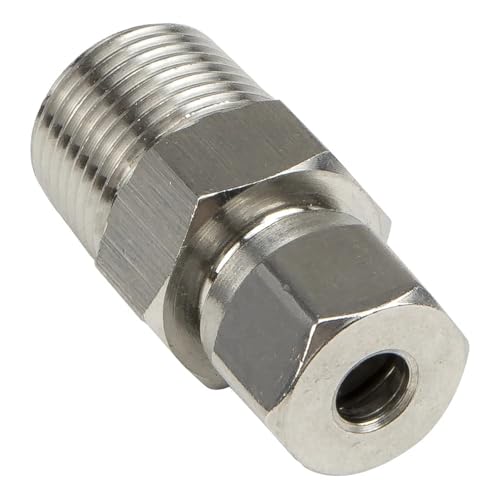 Tuerca de conexión móvil PT 3/8 para termopares e instrumentación de 6mm 4