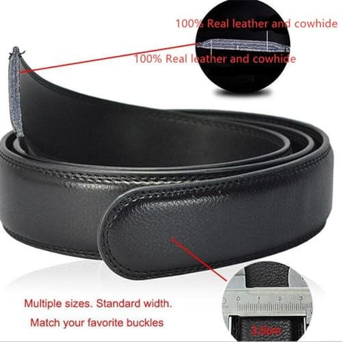 Genuine Leather Belts for Men Luxury Business Casual Strap Male Metal Automatic Buckle3
