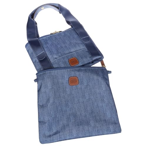 Bric's X-Bag/X-Travel 2.0 Folding Duffel Bag - 18" Carry On and Overnight Travel Bag - Jeans4