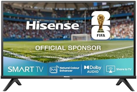 Hisense 32A4Q - HD Smart TV 32 Pulgadas, Modo Juego, Deportes IA,...