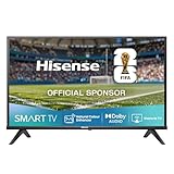 Hisense 40A4Q - FullHD Smart TV 40 Pulgadas, Modo Juego, Deportes IA, Sonido Dolby DTS HD, Alto Contraste, Función Compartir en el Televisor, DVB - T2, Auto Ordenación de los Canales TDT