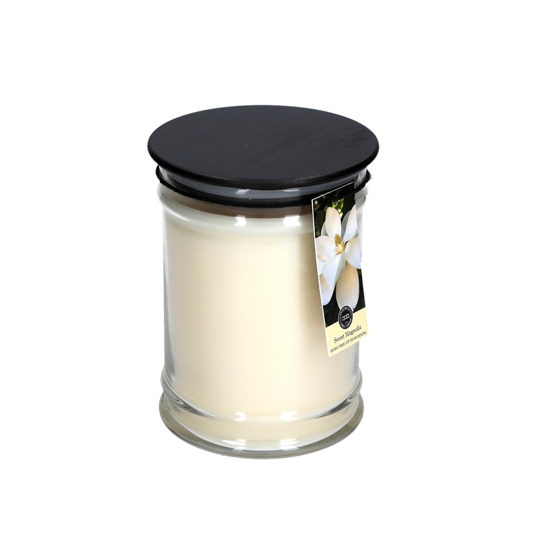 Bridgewater Candle18oz Large Soy Wax Blend Fragranced Jar Candle-Sweet Magnolia