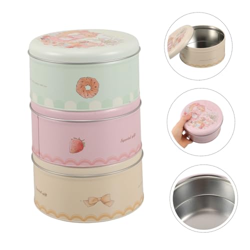 Boîtes métalliques à biscuits lapin Cabilock : 3 récipients hermétiques pour snacks de Pâques - 8