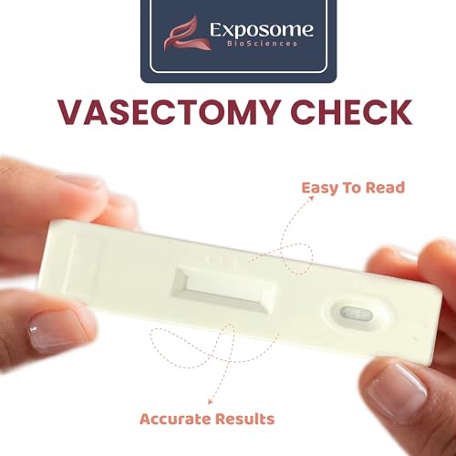 Vasectomy Home Test Kit. (Contains 2 Tests) FSA HSA Eligible Weekly