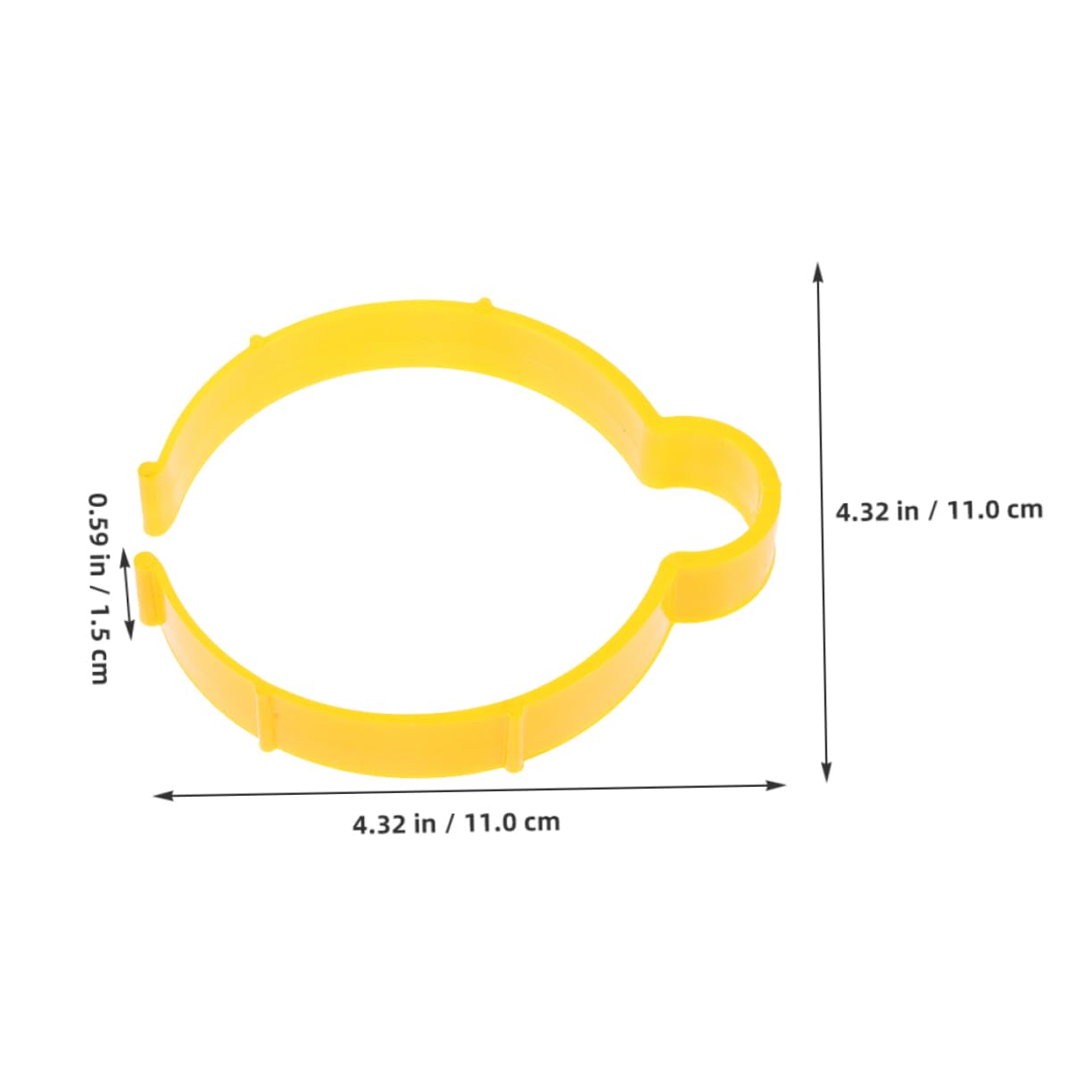 Garneck Effortless Car Tint Installation 5pcs Plastic Window Vinyl Film Holders and Versatile 11cm