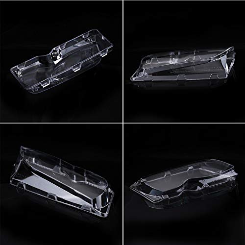 Lentilles de Phare de Voiture Polycarbonate Clair Couvercle d'Objectif pour E46 2001-2005 - 4