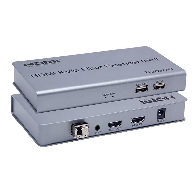 Microware 1080P HDMI Extender 20KM Over Fiber Optical Fiber with IR Support DTS-HD/Dolby-True HD/LPCM7.1/DTS/Dolby-AC3/DSD Transmitter and Receiver- 20KM-image-25