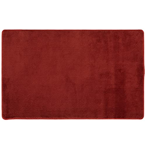 REDS Tappeto HOUDINI - Tappeto multiuso in microfibra con fondo antiscivolo per ingresso, bagno - Lavabile in lavatrice 55x100 cm