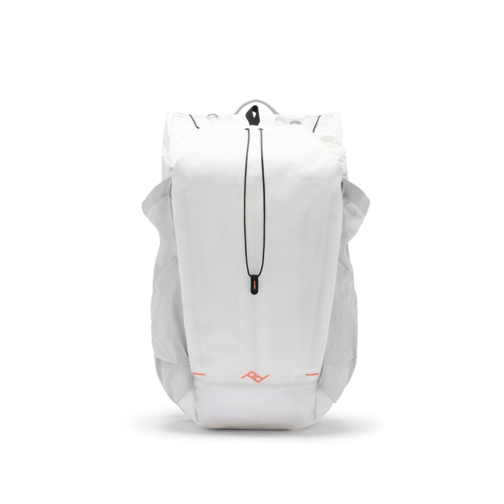Peak Design Outdoor Backpack 25L, Cloud, Compact and Lightweight Frameless Daypack, Ultra Cinch Roll-Top Design, Ideal for Day Hikes, Camera Carry and Commuting, Versatile Backpack for Men and Women