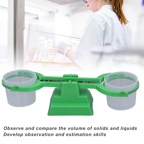 Juguete de balanza con escala de precision para aprender medicion exacta 5