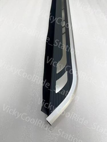 Estribos para Chevy TRAX 2013-2022, aluminio negro miniatura 3