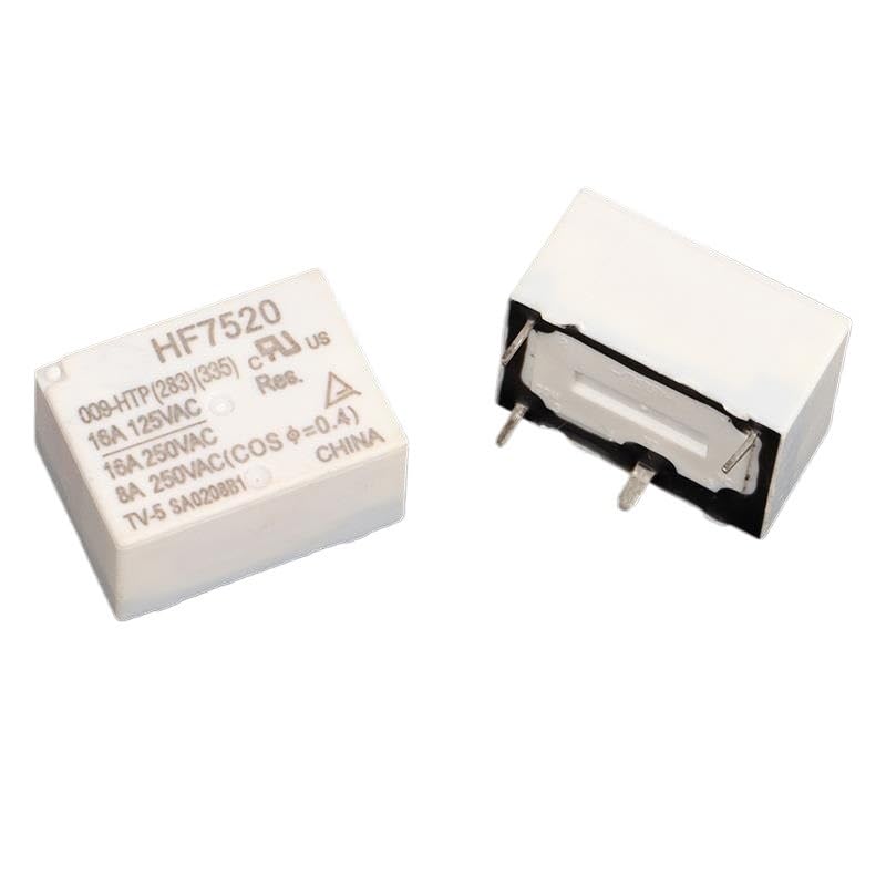 1Pc HF7520 009-HTP 10A 16A 4pin Relay 4 Pin Constant Temperature Electric Heating Kettle Relay Replacement Part(10A)