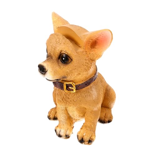 PRETYZOOM Puppy Dog Resin Sunglasses Holder Eyeglass Display for Pet Lovers Charming Desk Decoration for All Dog Breeds Functional and Adorable Eyewear Organizer