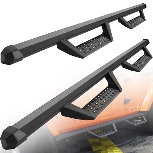 Estribos laterales Jeep Wrangler JK 2007-2018 Carbon Steel