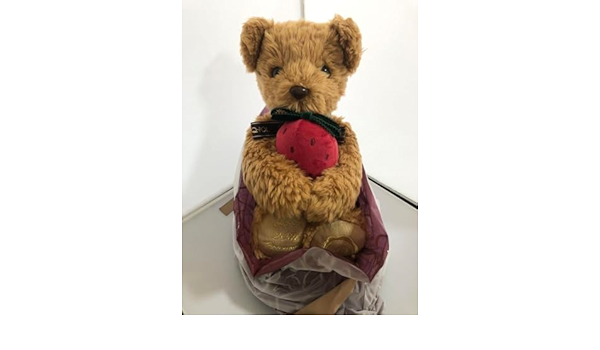 新品未使用  Q-pot  キューポット 20周年アニバーサリー テディベア チョコレートをぎゅっと抱きしめた、クラシックな「20th