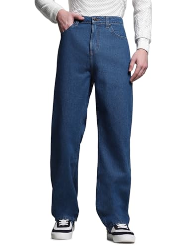 Image of Jack & Jones Men's Loose Fit Jeans | High Rise | Jeans for Men