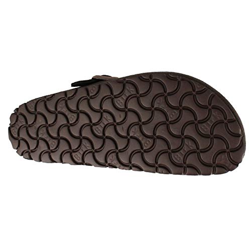 Image of Birkenstock Unisex Boston Soft Footbed, Mocha Suede, 38 N EU