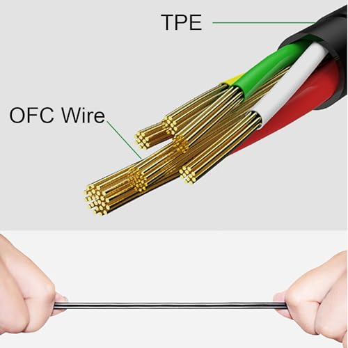 Cable Auxiliar 3.5mm a 2.5mm, 1.1 m, Gris miniatura 6