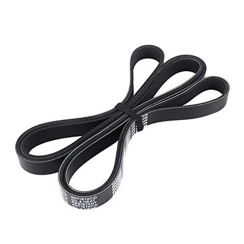 Image of MOCA 6PK2360 EPDM Serpentine Belt Compatible with 13-17 for Buick Enclave 3.6L, 00-02 for Chevrolet Tahoe 4.8L, 13-16 for GMC Acadia 3.6L, 08-13 for Mercedes-Benz C63 AMG 6.3L