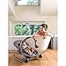 Hoopla Sdraietta Neonati, Sdraietta Confortevole con 4 Posizioni, Stimolante con Barra Gioco e Pendenti, Modulare e Compatta, Grigio (Titanium), 0 MESI a 18 kg