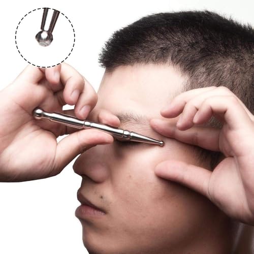 Image of Acupuncture Pen-Deep Massage Tool Reflexology Trigger Point Massage Tools for Relief Pain Full Body Relaxing Self-Massage Stainless Steel Acupressure