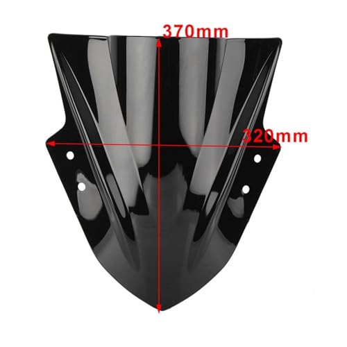 Pare-brise double bulle Ninja 300 idéal pour trajets quotidiens