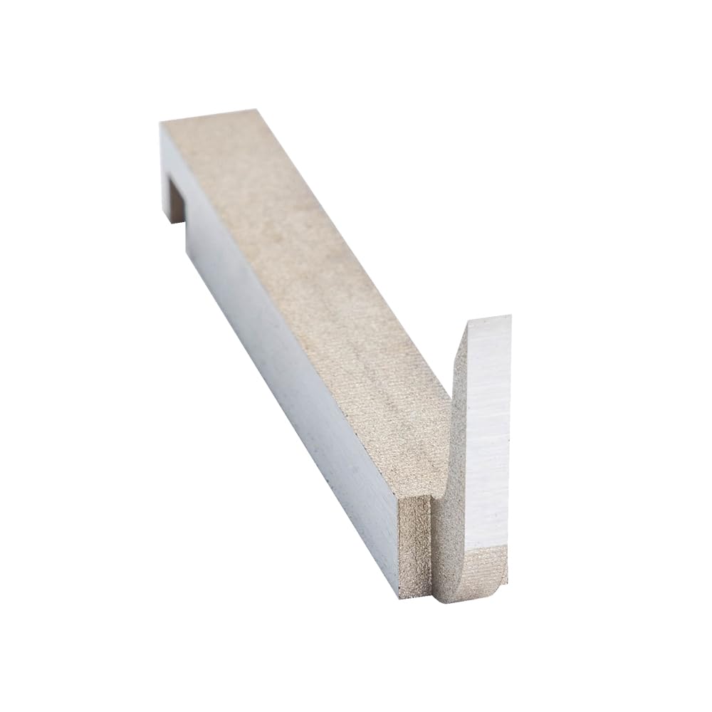 042 Lames de rechange pour avion de défonceuse 3 mm 6 mm 8 mm Lame en forme de L (3 mm + 6 mm)