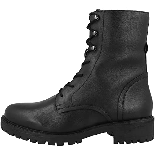 Geox D Hoara E, Botines para Mujer, Negro (Black), 37 EU