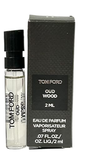Image of Tom Ford Oud Wood Eau de Parfum Unisex Sample Small Travel Size Spray Perfume 0.07 fl oz / 2 ml