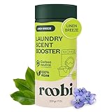 Roobi Sustainable Laundry Scent Booster Beads. Linen Breeze Fragrance Laundry Beads. Up to 20 Washing Cycles. Carbon Neutral, 100% Vegan.