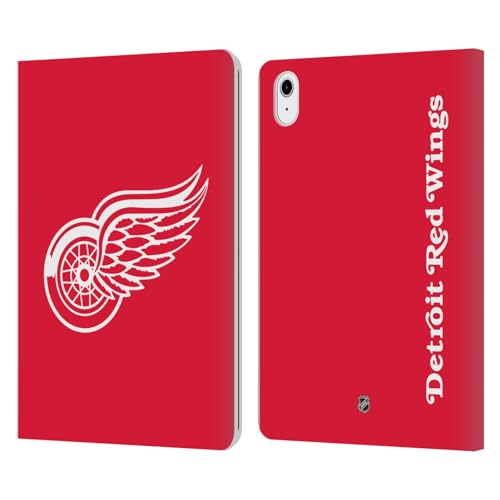 Étui portefeuille Red Wings pour iPad Air 11 en cuir avec support fentes cartes