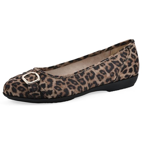 Image of Cliffs by White Mountain Women's Cushioned Calming Ballet Flat