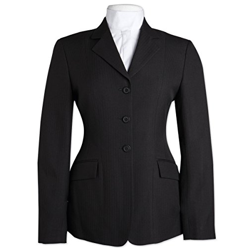 Girls Hampton Show Coat (Black, 16 Regular)