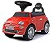 giordano shop Macchina Cavalcabile per Bambini Fiat 500 Baby Rossa