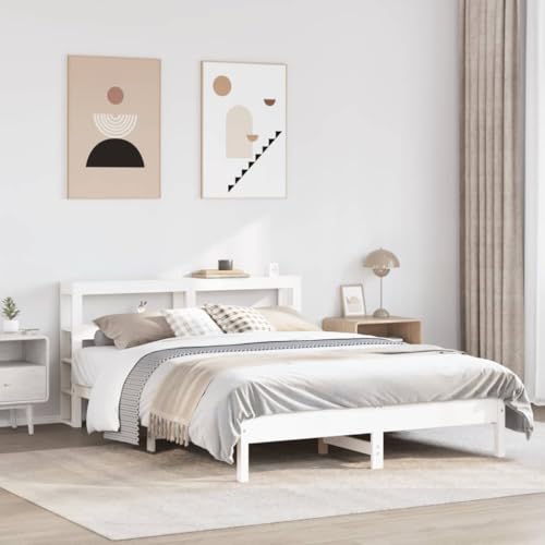 Cabeceros de Cama 135 Madera Blanco Marca NQJIBUE
