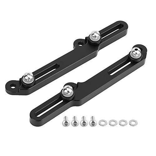 Support de pare-brise NC750X en alliage noir robuste pour une finition d'origine
