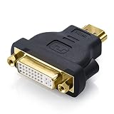 Robusto DVI-I a HDMI con conectores chapados en oro resiste la corrosión y aumenta la durabilidad