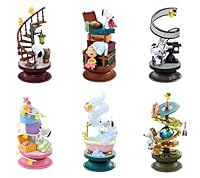 リーメント PEANUTS Snoopy Spiral Diorama 6個入 1BOX 単品サイズH130×W70×D70mm PVC、ABS製