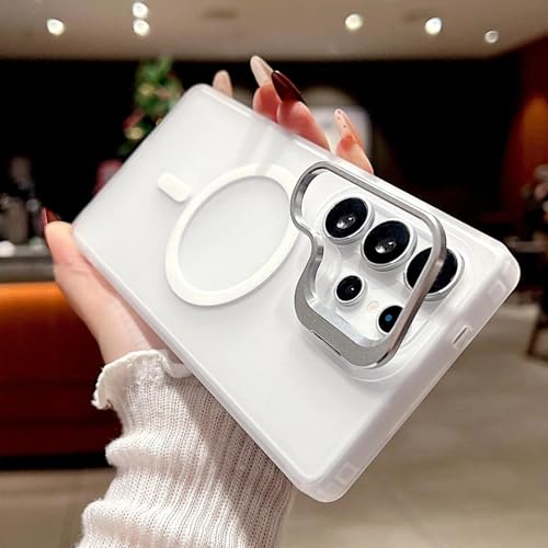 Coque antichoc Samsung S25 Ultra blanche mate anti-rayures support sans fil