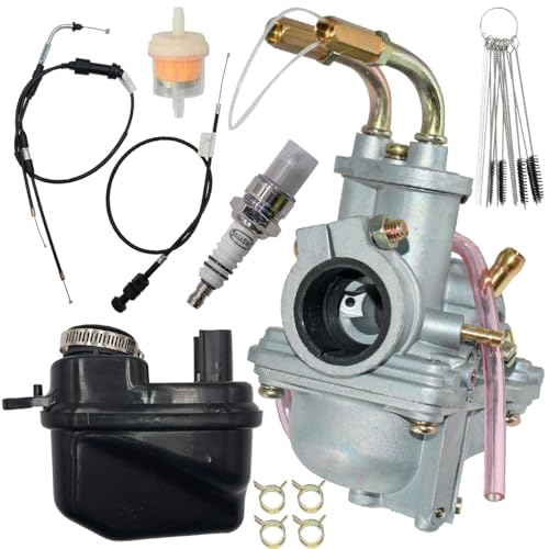 JDLLONG PW50 Carburetor Fit for Yamaha PW 50 Peewee PW50 Y-Zinger Carb 1981+ with Air Filter