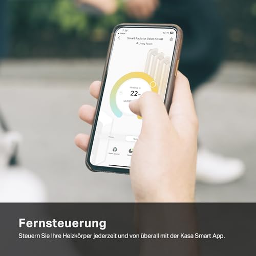 TP-Link smartes Heizkörperthermostat - Erweiterungseinheit, benötigt Kasa Hub, Heizungssteuerung...