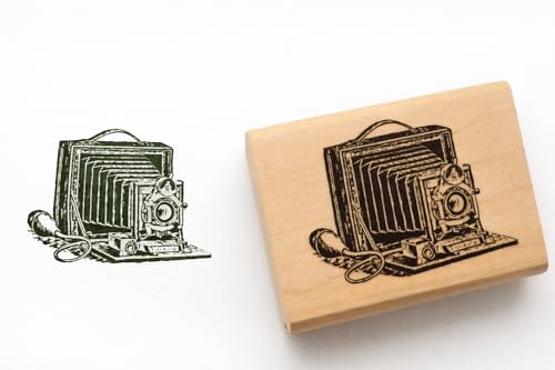 Miniature Photo Camera Rubber Stamp P32