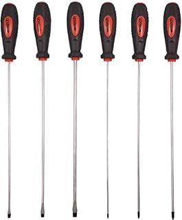 Amtech L0725 6 Piece Long Reach Screwdriver Set