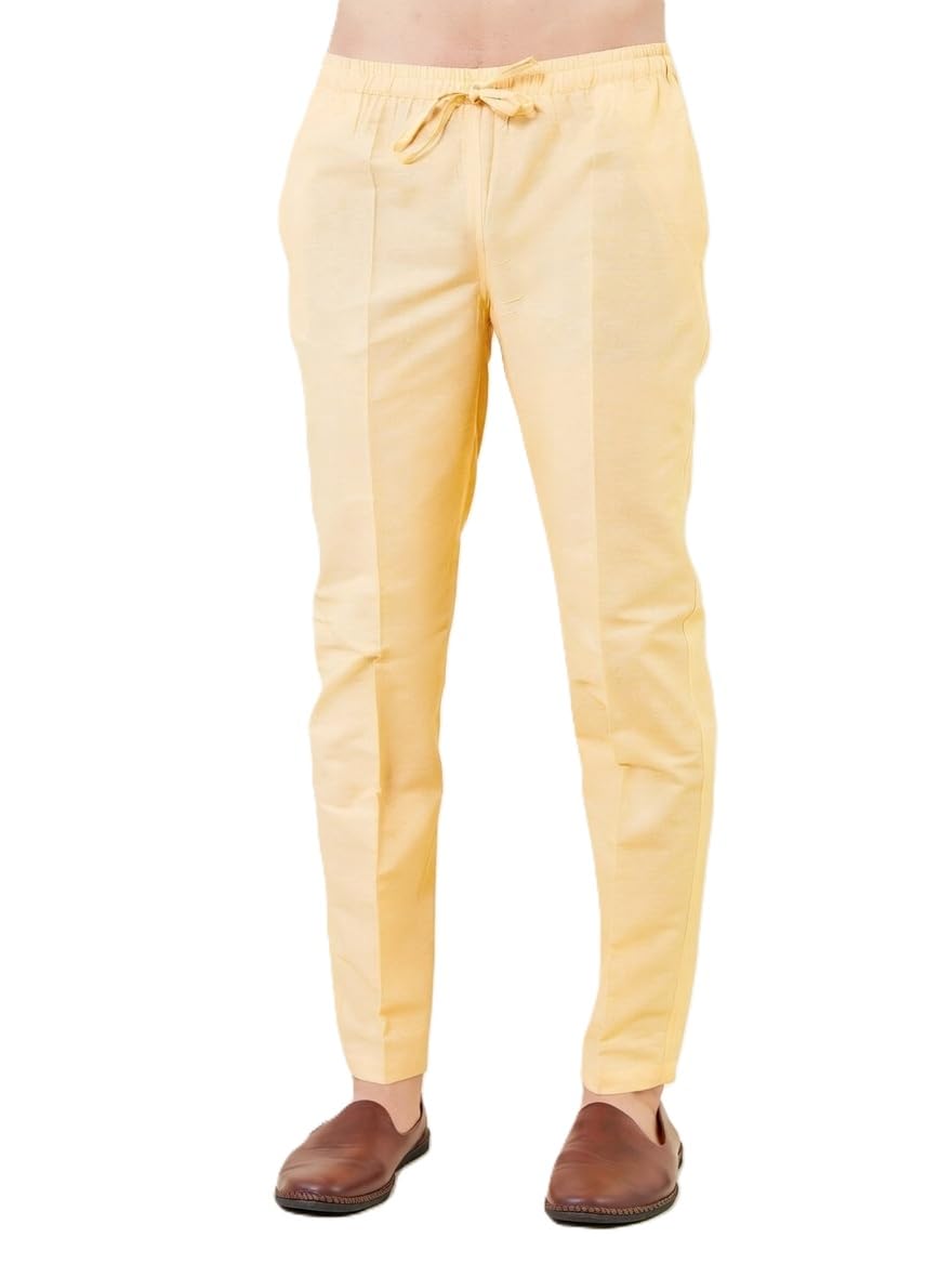 see designs Men's Solid Cotton Pyjama| Elasticated Waistband | Nara | Two Side Pockets-picture-19