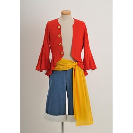 Amazon ワンピース モンキー D ルフィ セット 公式 コスチューム メンズ Mサイズ コスプレ 仮装 通販