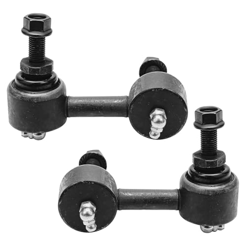 Image of Detroit Axle - 1.8L Front 6pc Struts Kit for 06-11 Honda Civic, 2 Struts & Coil Spring 2 Sway Bar Links 2 Outer Tie Rod Ends 2006 2007 2008 2009 2010 2011 Replacement Suspension