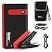 Produktbild AsperX Starthilfe Powerbank, 500A Auto Starthilfe (bis zu 4.5L Benzin, 2.5L Diesel) Auto Powerbank 12V Autobatterie Anlasser mit USB-Schnellladung, LED Taschenlampe